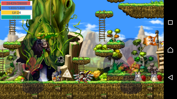 加入背景後的實裝畫面